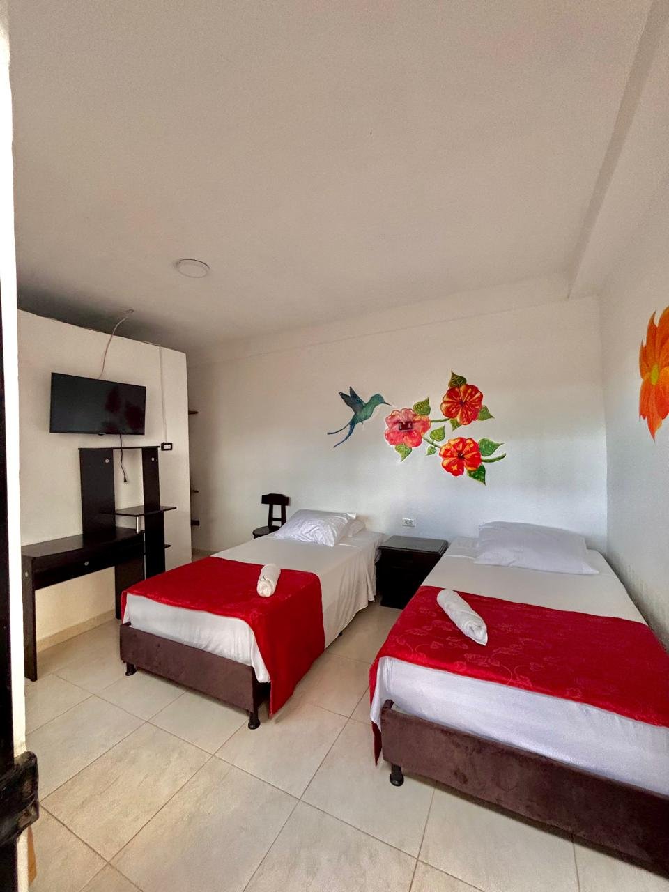 Habitación múltiple de Hospedaje Manuel Valdés