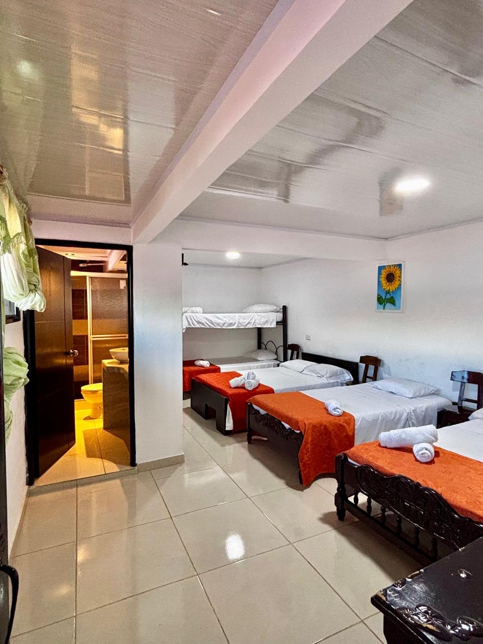 Habitación familiar de Hospedaje Manuel Valdés